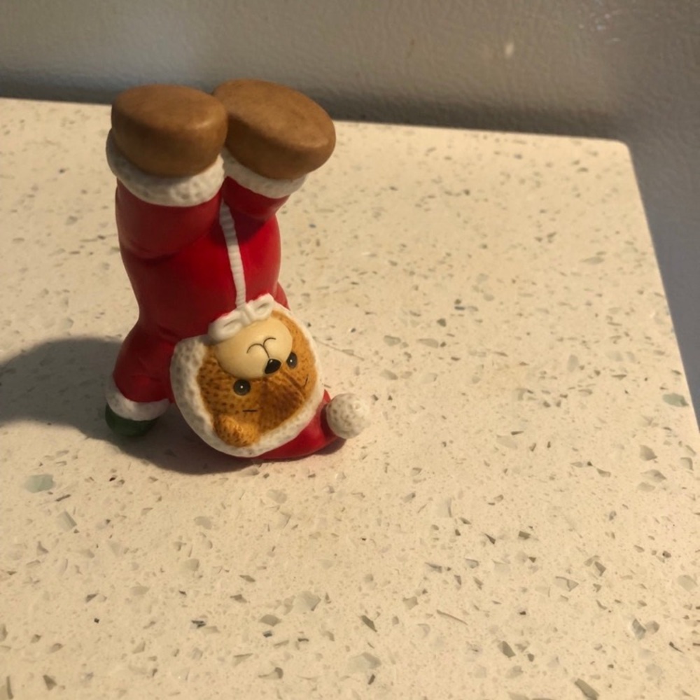 Lucy & Me Lucy Rigg 1985 Tumbling Christmas Bear Enesco
